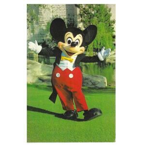 Welcome Mickey Mouse Walt Disney World Postcard Posted